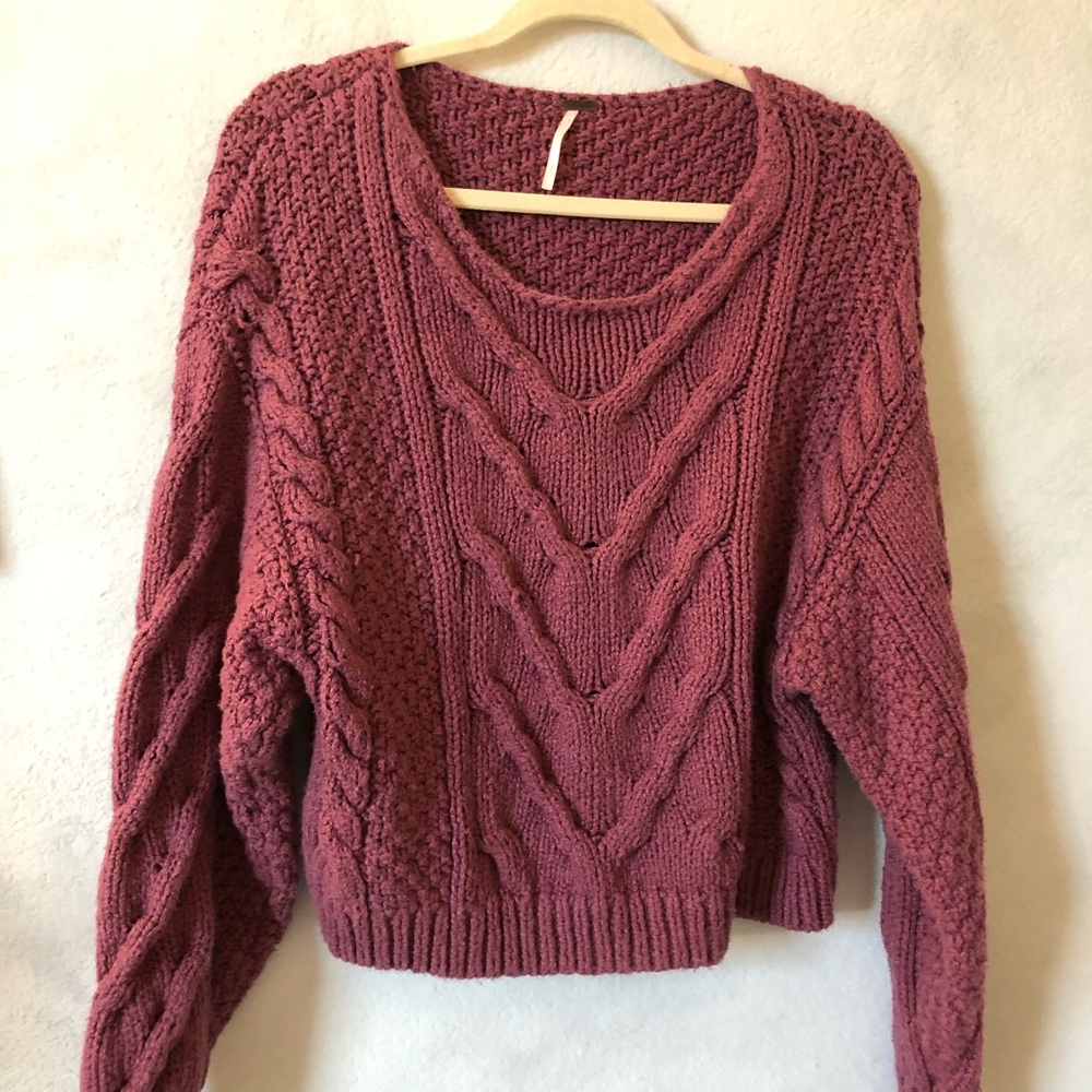 Oversized Free People Knitted Sweater